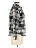 Chaps 100% Cotton Plaid Ivory Jacket Size Lg Petite - photo 4