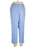 Alfred Dunner 100% Polyester Blue Casual Pants Size 14 - photo 1
