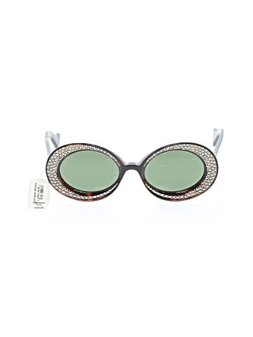 Gucci  Crystal-Embellished Oval Sunglasses (view 2)