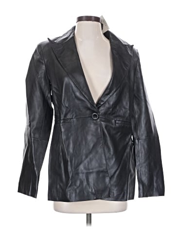 Lita By Ciara Leather Jacket (view 1)
