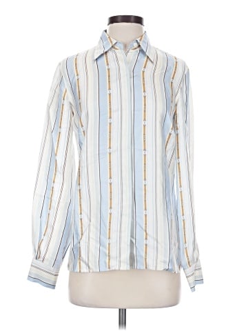 Brooks Brothers Long Sleeve Silk Top (view 1)
