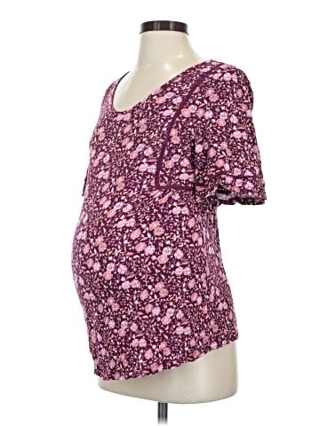 Old Navy - Maternity Short Sleeve Henley (view 1)