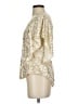 ECI Gold Short Sleeve Blouse Size S - photo 5