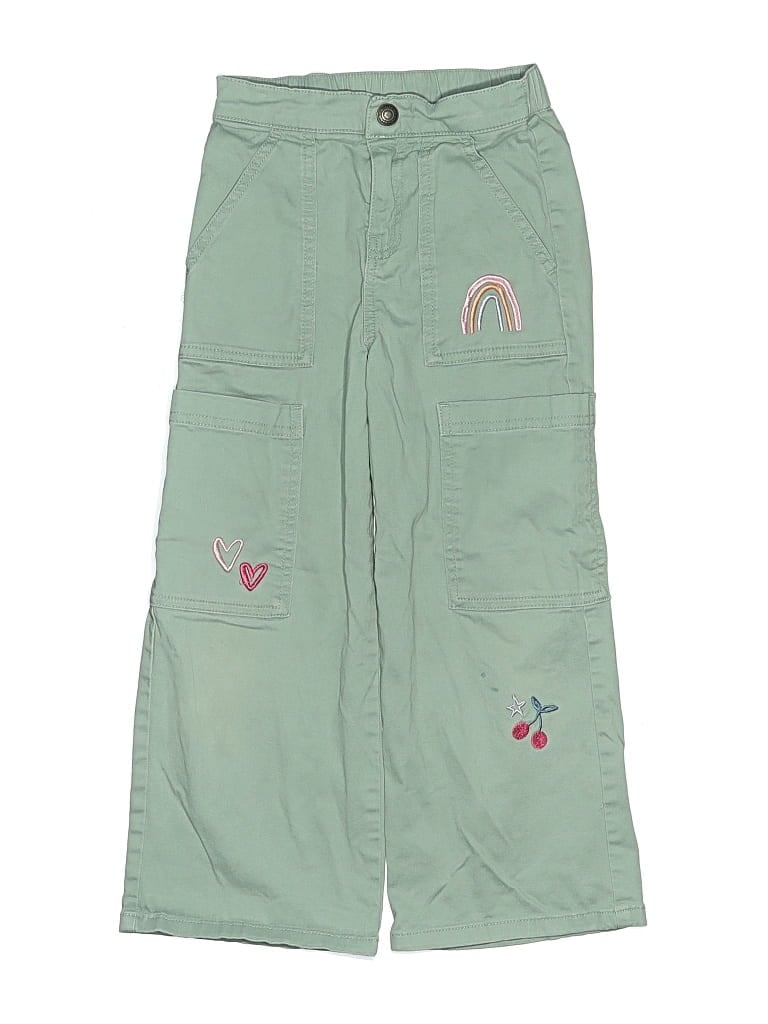 Pre-owned Tucker + Tate Kids' Cargo Pants In Green