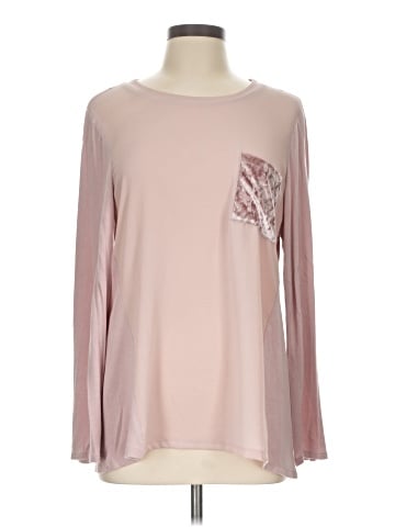 NY Collection Long Sleeve Top (view 1)