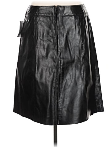 City DKNY Faux Leather Skirt (view 2)