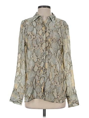 Lafayette 148 New York Long Sleeve Blouse (view 1)