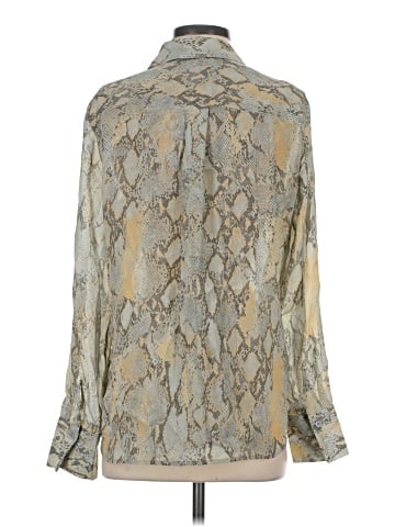 Lafayette 148 New York Long Sleeve Blouse (view 2)