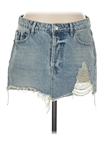 Signature 8 Denim Skirt (view 1)