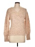Magaschoni Tweed Tan Pullover Sweater Size L - photo 1