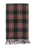 J.Crew Plaid Black Scarf One size - photo 2