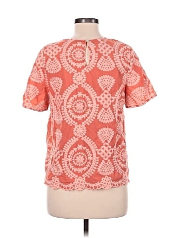 Eri + Ali Short Sleeve Blouse (view 2)