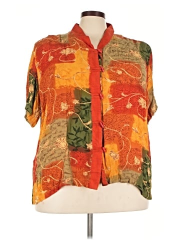 Maggie Barnes Short Sleeve Blouse (view 1)