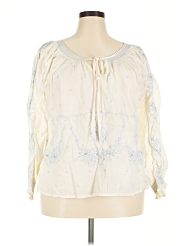 Carolina Colours 3/4 Sleeve Blouse (view 1)