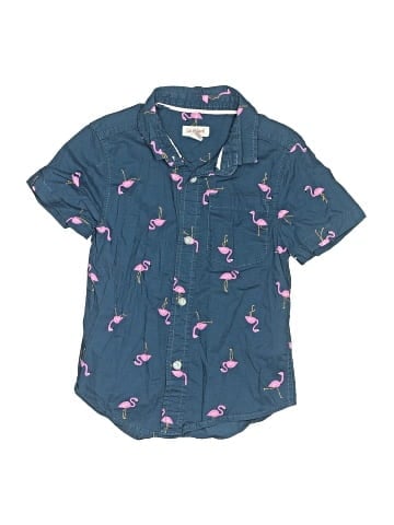 Cat & Jack Short Sleeve Button-Down Shirt (view 1)
