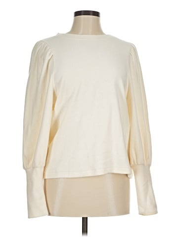 Madewell Brushed Puff-Sleeve Top (view 1)