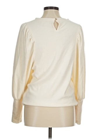 Madewell Brushed Puff-Sleeve Top (view 2)