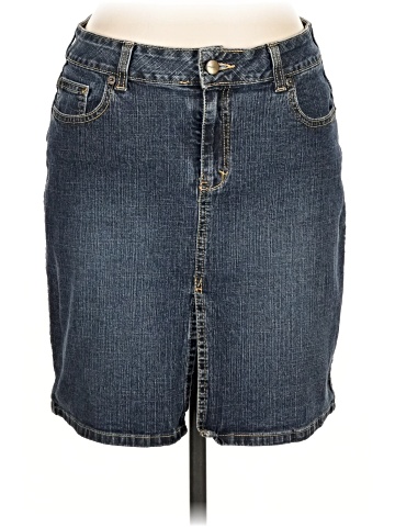 Jordache Denim Skirt (view 1)