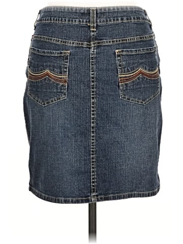 Jordache Denim Skirt (view 2)