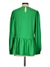 Pomander Place 100% Polyester Green Long Sleeve Blouse Size XS - photo 2
