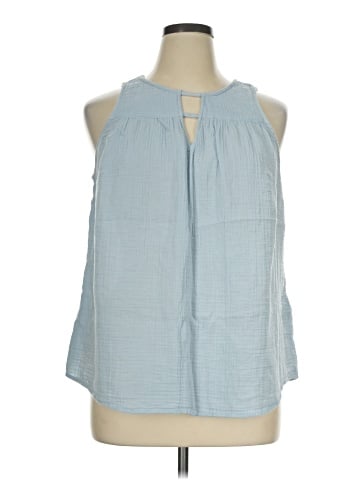 Market and Spruce Sleeveless Blouse (view 1)