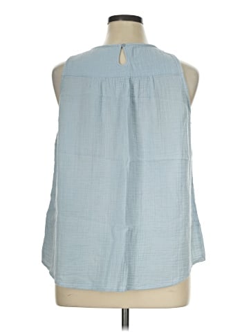 Market and Spruce Sleeveless Blouse (view 2)