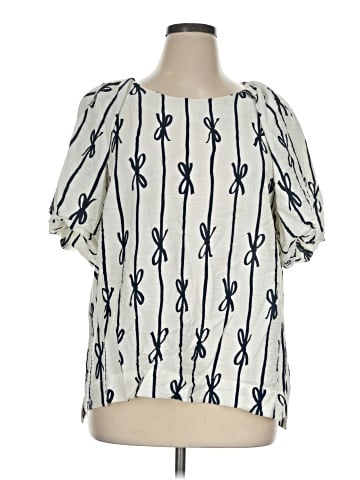 Umgee Short Sleeve Blouse (view 1)