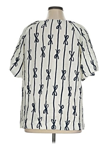 Umgee Short Sleeve Blouse (view 2)