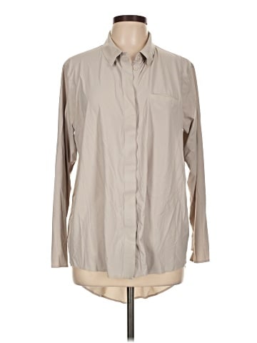 Athleta Long Sleeve Button-Down Shirt (view 1)