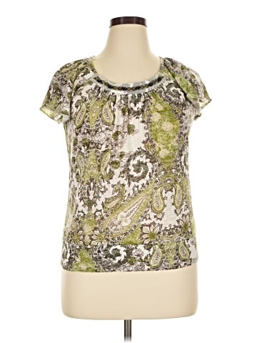 AGB Short Sleeve Blouse (view 1)