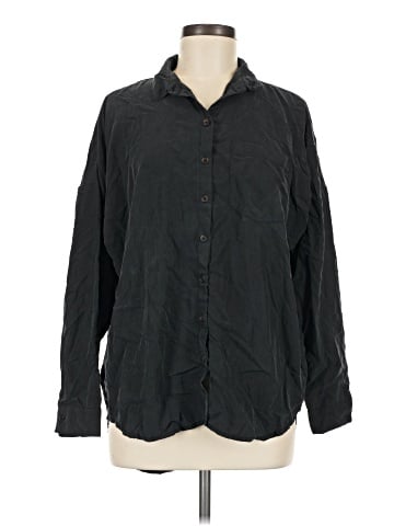 BDG Long Sleeve Button-Down Shirt (view 1)