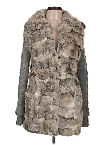 Burberry Brit Faux Fur Vest (view 1)