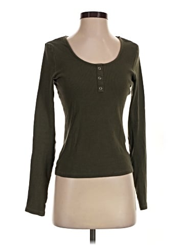 Vero Moda Long Sleeve Henley (view 1)