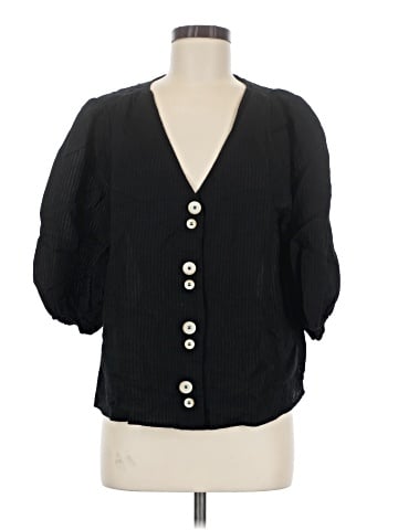 MNG 3/4 Sleeve Blouse (view 1)