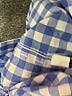Janie and Jack Checkered-gingham Blue Long Sleeve Button-Down Shirt Size 6 - photo 4