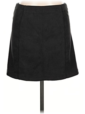 Shinestar Faux Leather Skirt (view 1)