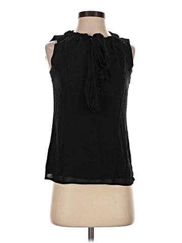 Tory Burch Sleeveless Silk Top (view 1)