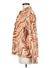 Quiksilver Animal Print Orange Long Sleeve Button-Down Shirt Size M - photo 5