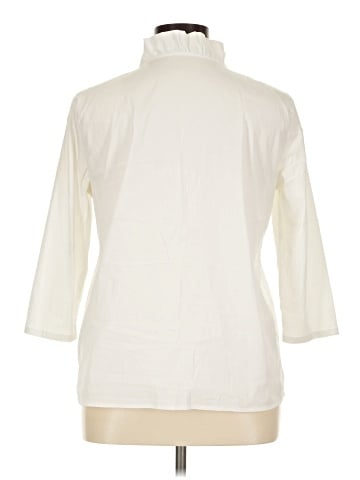 J. McLaughlin 3/4 Sleeve Button-Down Shirt (view 2)