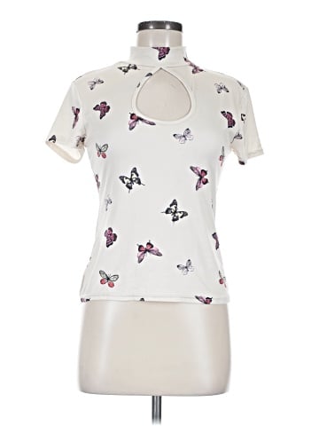 J for Justify Short Sleeve Top (view 1)