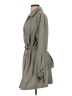 Ann Taylor Green Trenchcoat Size S - photo 5