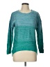 rue21 100% Acrylic Color Block Teal Pullover Sweater Size L - photo 1