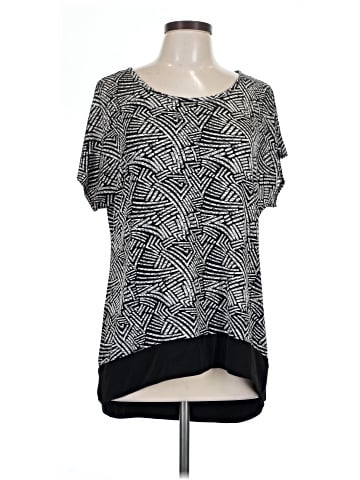 Christopher & Banks Short Sleeve Blouse (view 1)