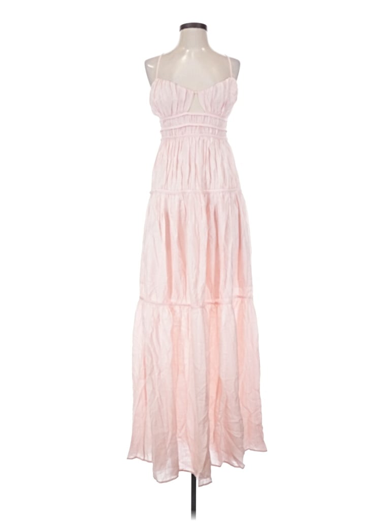 Pre-owned Blush Casual Dress In Pink