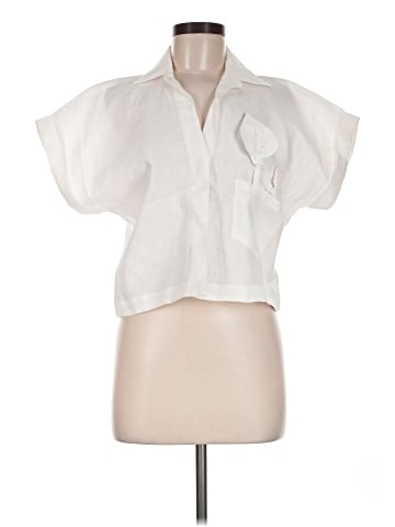 Simona Short Sleeve Blouse (view 1)