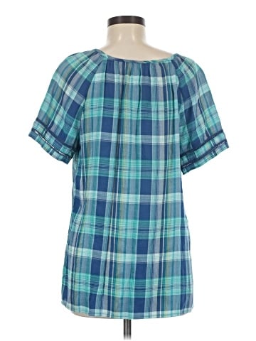 Christopher & Banks Short Sleeve Blouse (view 2)