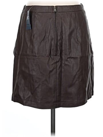 Abercrombie & Fitch Faux Leather Skirt (view 2)