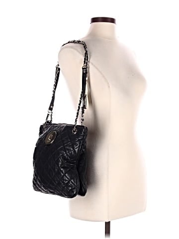 DKNY Leather Shoulder Bag (view 2)
