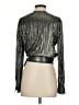 Ted Baker London Metallic Silver Long Sleeve Blouse Size 2 (0) - photo 2