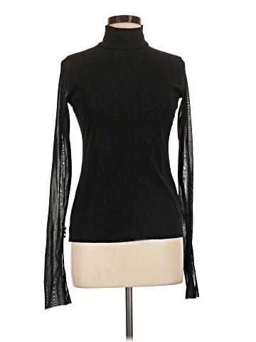 Zara W&B Collection Long Sleeve Top (view 1)